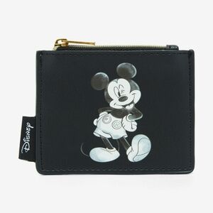 Loungefly Disney Mickey Mouse Black & White Icon Cardholder